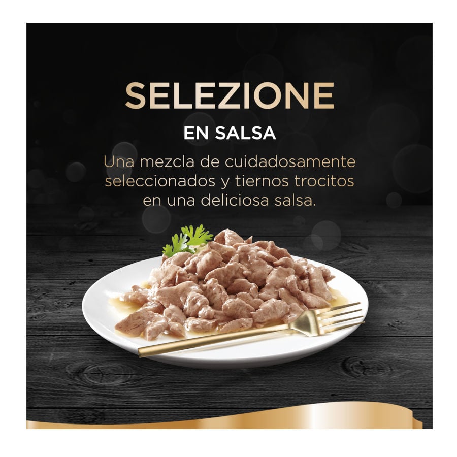 12 sobres x 85 g Sheba Selezione Pescados Salsa en Bolsita para Gatos , , large indicador imagen numero 3